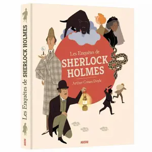 Book for sherlock holmes investigations arthur conan doyle Auzou image-0