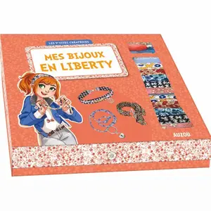 Book for little designers mes bijoux en liberty Auzou image-0