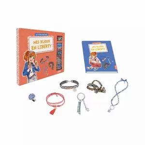 Book for little designers mes bijoux en liberty Auzou image-1