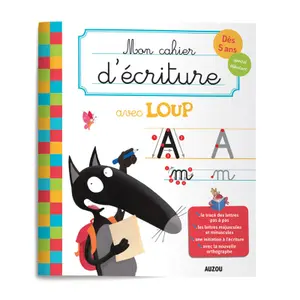 Educational games mon cahier d'écriture with wolf Auzou image-0