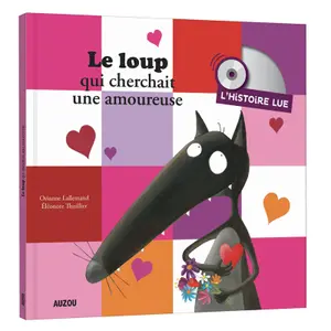 Book for storybook the wolf who was looking for a lover Auzou image-0