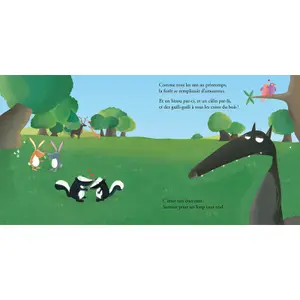 Book for storybook the wolf who was looking for a lover Auzou image-2