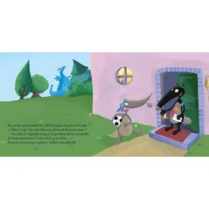 Book for story The wolf who celebrated his birthday Auzou image-1