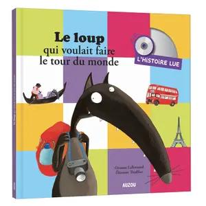 Book for story The wolf who wanted to go around the world Auzou image-0