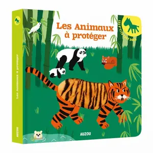 Book for animals to protect Auzou image-0