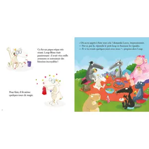 Book for the wolf who had a new friend Auzou image-1