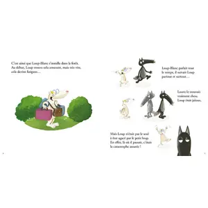 Book for the wolf who had a new friend Auzou image-2