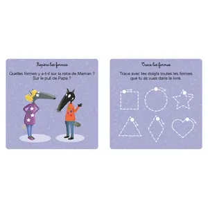 Jeux d'éveil ma valisette d'éveil p'tit loup numbers, shapes, colors, opposites Auzou image-1