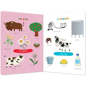 Jeux d'éveil ma première ferme à toucher (My first farm to touch) Auzou image-1