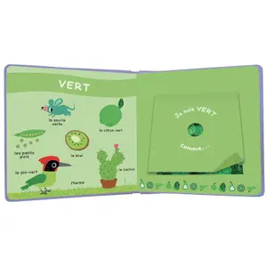 Book for my book of smells and colors the garden Auzou image-1