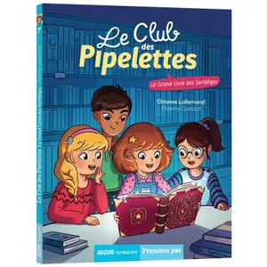 Book for the club des pipelettes tome 7 le grand livre des sortilèges Auzou image-0