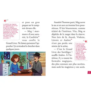 Book for the club des pipelettes tome 7 le grand livre des sortilèges Auzou image-2