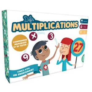Multiplication challenge book Auzou image-0