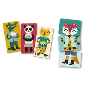 Card games my first set of 1,2,3 animals Auzou image-0