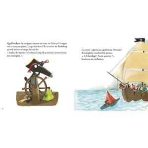 Book for the wolf who dreamed of the ocean Auzou image-1