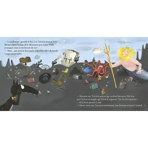 Book for the wolf who dreamed of the ocean Auzou image-2