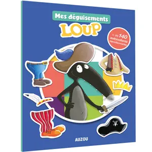 Book for my wolf disguise stickers notebook Auzou image-0