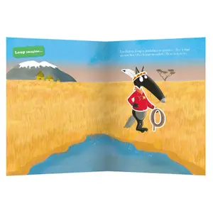 Book for my wolf disguise stickers notebook Auzou image-1