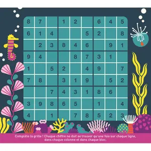 20 p'tits jeux sous les mers board games Auzou image-1