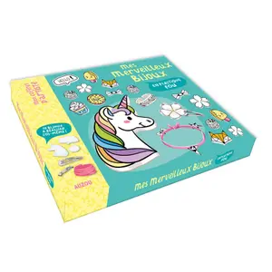 Creative activities my wonderful crazy plastic jewels Auzou image-0