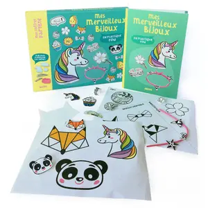 Creative activities my wonderful crazy plastic jewels Auzou image-1