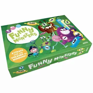 Funny monsters early learning games Auzou image-0
