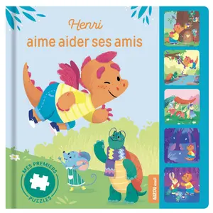 Book for henri likes to help his friends Auzou image-0