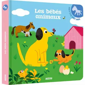 Book for baby animals Auzou image-0