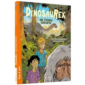 Book for dinosaurex tome 4 a strange encounter Auzou image-0