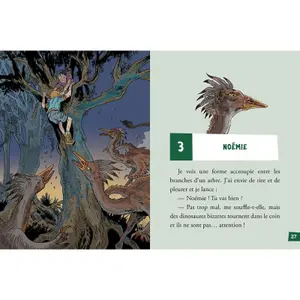 Book for dinosaurex tome 4 a strange encounter Auzou image-1