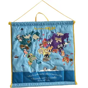 My first atlas fabric pennant Auzou image-0