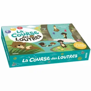 Board games mon grand jeu la course des loutres Auzou image-0