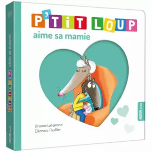 Book for p'tit loup loves his granny Auzou image-0