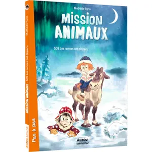 Book for animal mission tome 2 sos les réennes ont disparu Auzou image-0