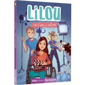 Livre pour lilou tome 2 lilou fait son cinema Auzou image-0