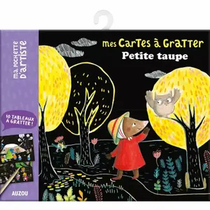 Scratch card my little mole scratch cards Auzou image-1