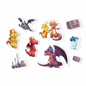 Stickers my azuro dragon stickers Auzou image-1