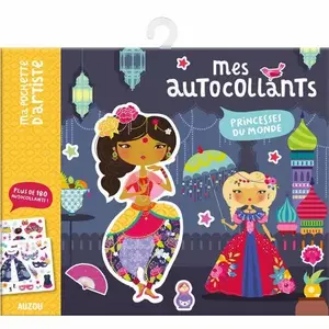 My princesses of the world stickers Auzou image-0