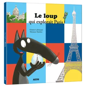 Book for the wolf who explored Paris Auzou image-0