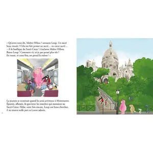 Book for the wolf who explored Paris Auzou image-2