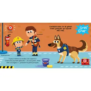 Book for grat' grat' the firemen's parade Auzou image-1