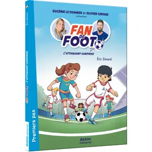 Book for soccer fans tome 1 l'attaquant-surprise Auzou image-0