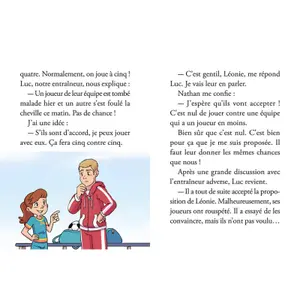 Book for soccer fans tome 1 l'attaquant-surprise Auzou image-2