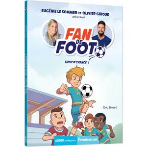 Book for soccer fans volume 2 too much luck Auzou image-0