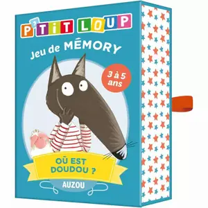 Educational games p'tit loup memory game where is doudou Auzou image-0