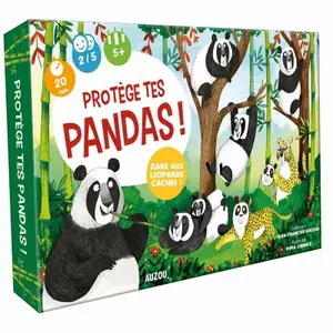 Protect your pandas board game Auzou image-0