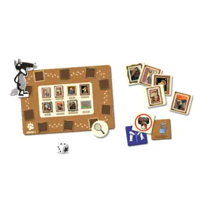 Board games Wolf game Museum investigation Auzou image-0