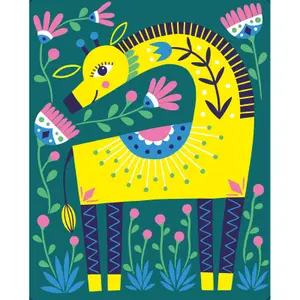 Creative activities mes tableaux en sable coloré animaux Auzou image-1