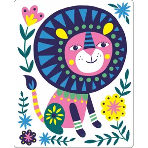 Creative activities mes tableaux en sable coloré animaux Auzou image-2