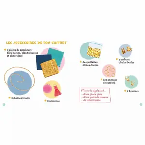 Jewelry box my glitter necklaces Auzou image-1